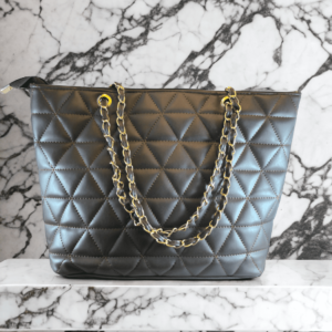 brown hand bag