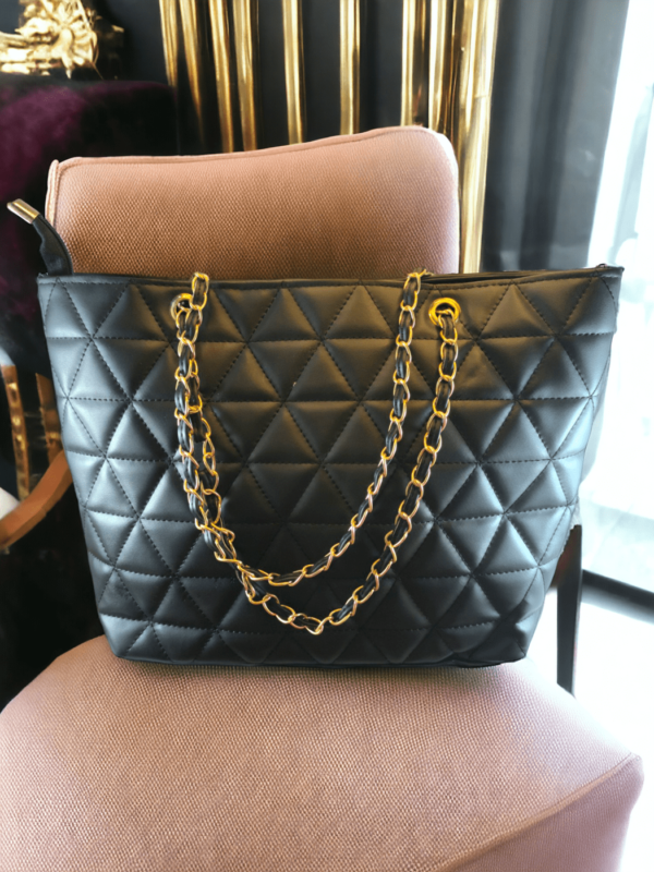 Black hand bag